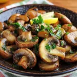 Saftige Knoblauch-Champignons Rezept