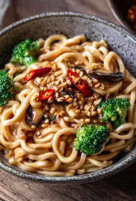 Schnelle Asianudeln mit Erdnusssauce 28 Schnelle Asianudeln mit Erdnusssauce