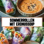Sommerrollen mit Erdnussdip 24 Pinterest Hidden Image