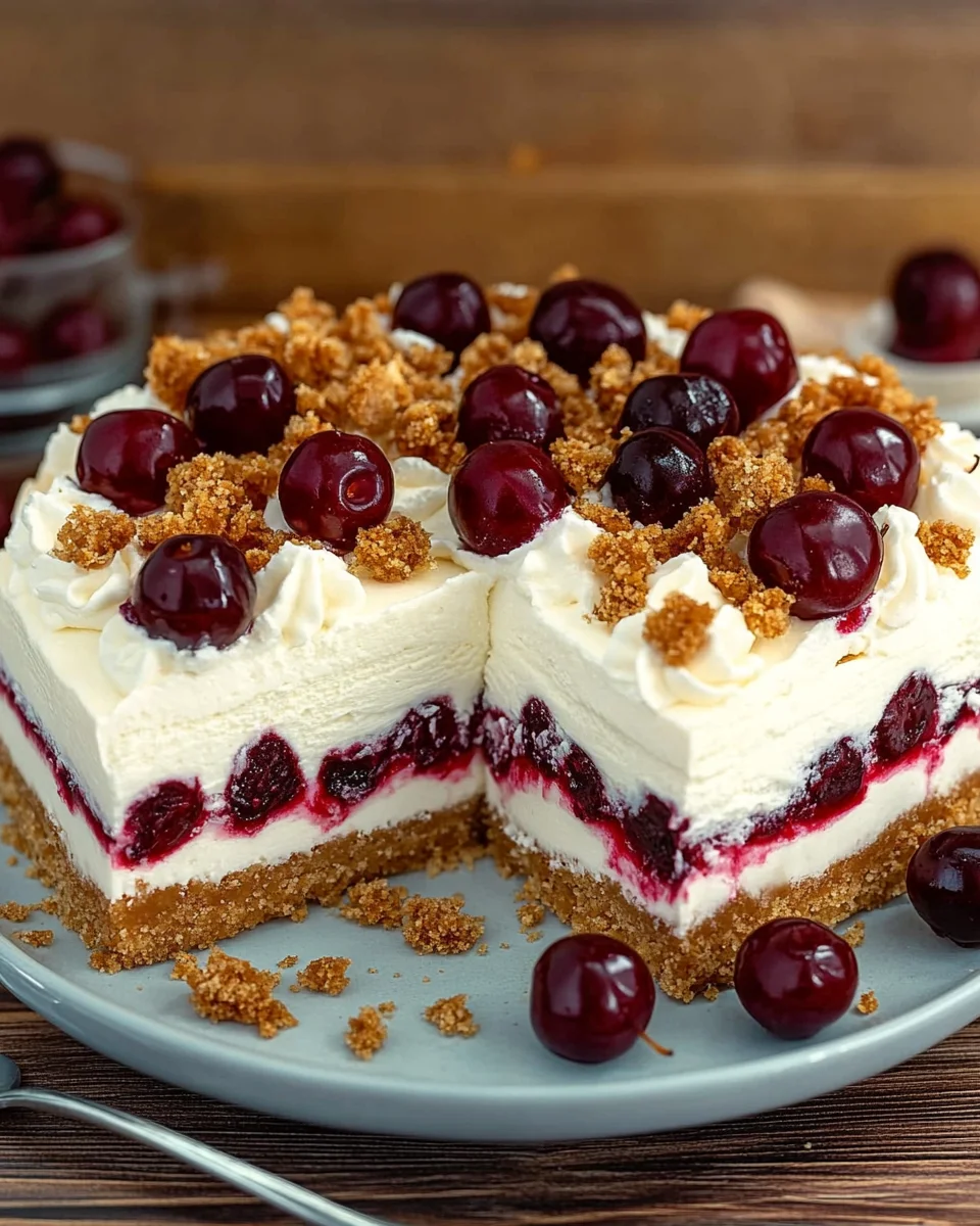 Spekulatius Kirsch Sahnetorte