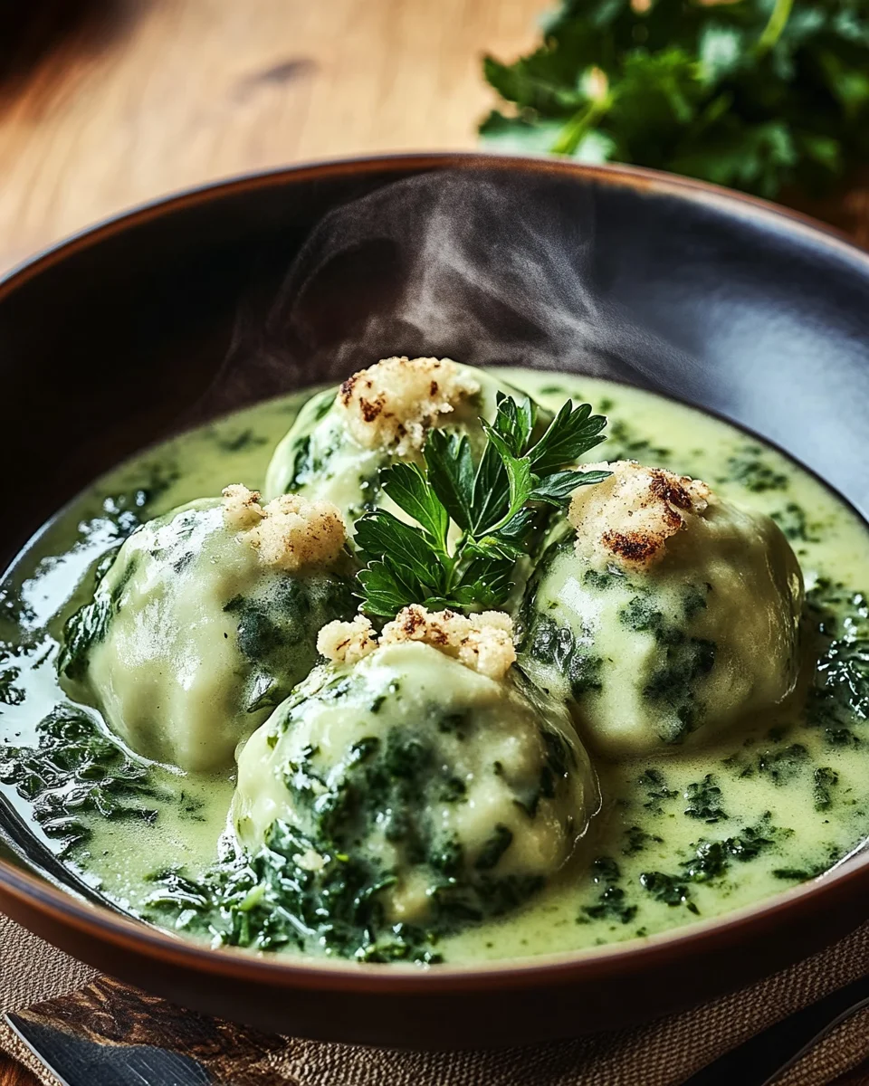 Spinat-Kn&ouml;del