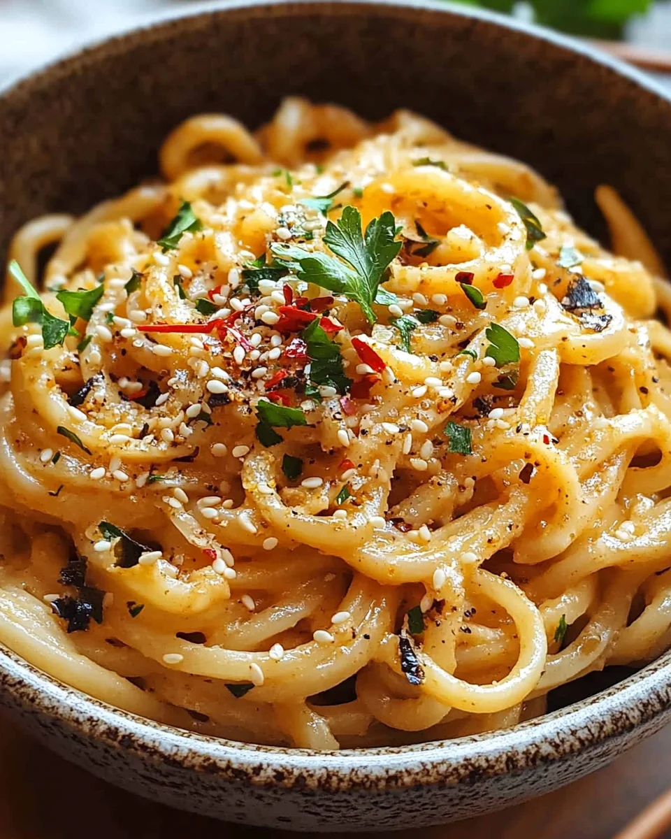 W&uuml;rzige Miso Pasta