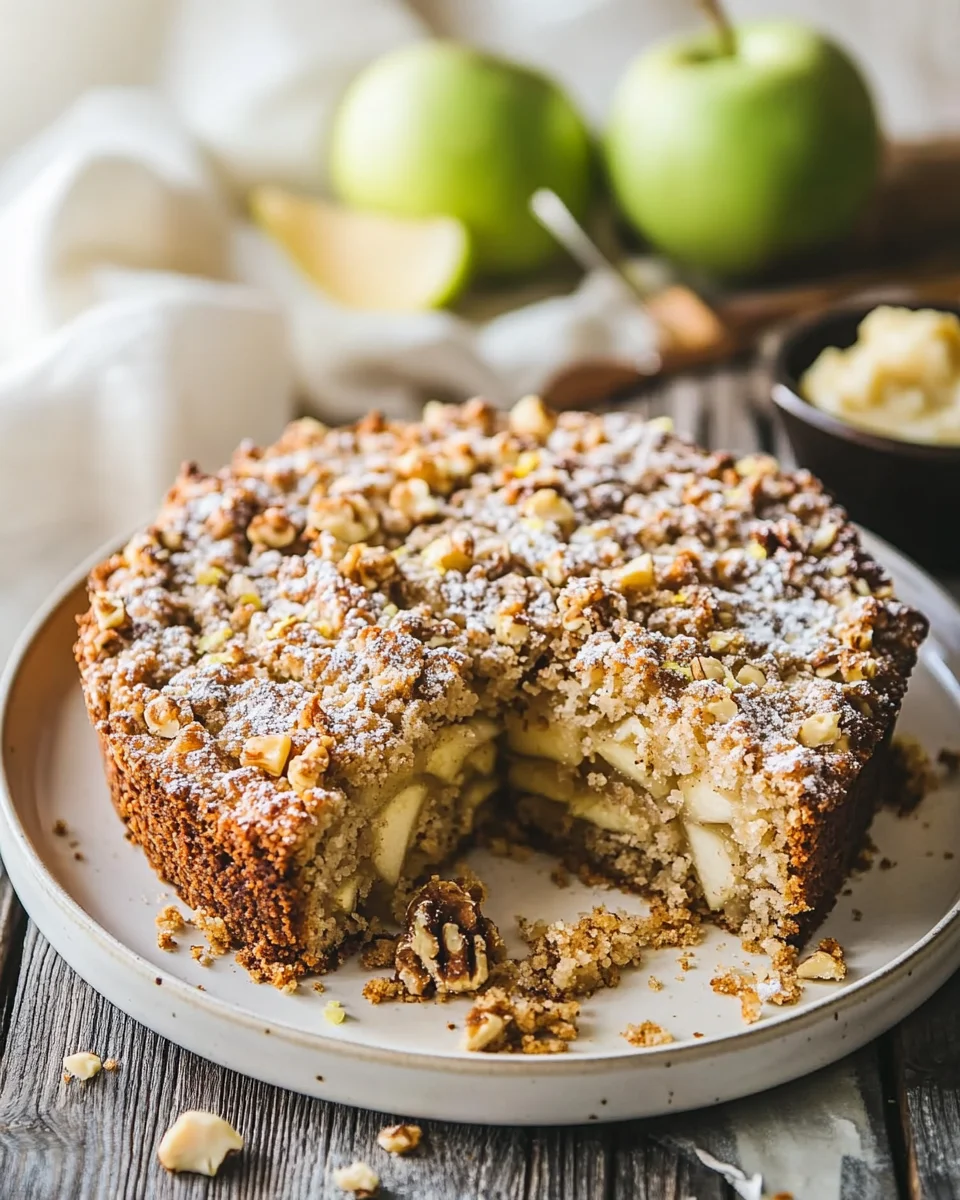 Apfel-Walnuss-Streusel-Kuchen 28 Apfel-Walnuss-Streusel-Kuchen