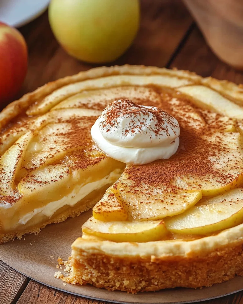 Apfelkuchen mit Schmandcreme 21 Apfelkuchen