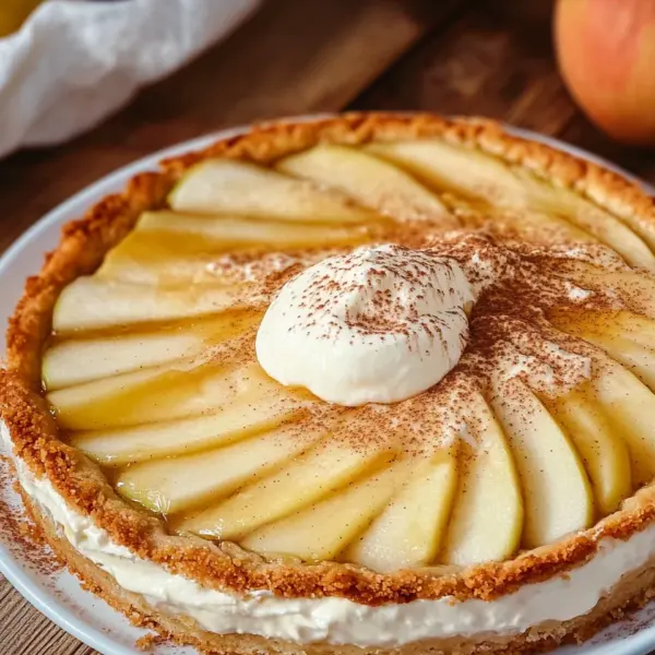 Apfelkuchen mit Schmandcreme