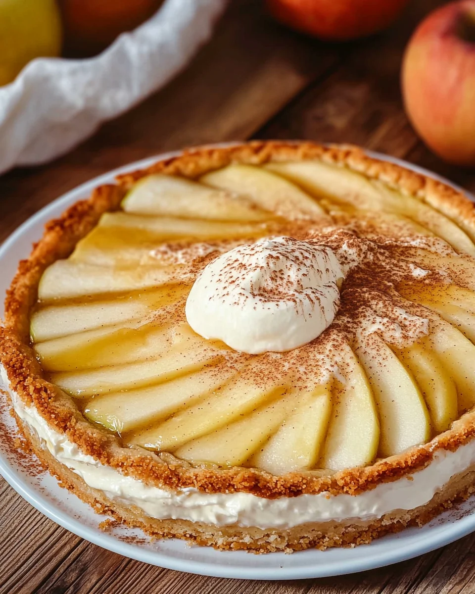 Apfelkuchen mit Schmandcreme