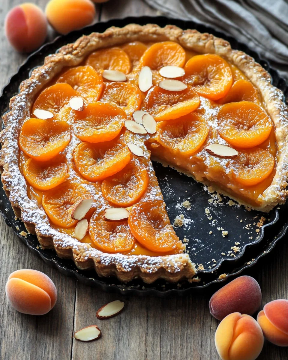 Aprikosen-Frangipane-Tarte