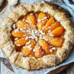 Aprikosen-Galette mit Mandelpl&auml;ttchen