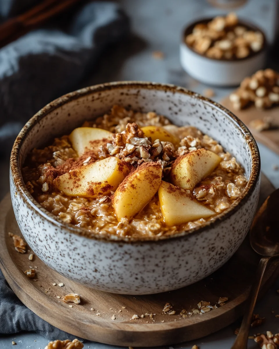 Baked Oatmeal Apfel-Zimt