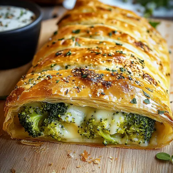 Brokkoli-Käse-Strudel