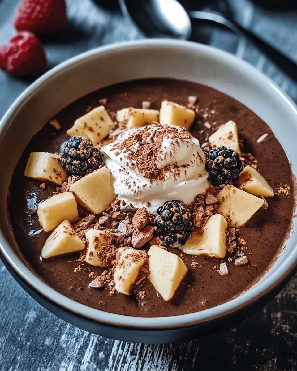 Cremiger Schokoladenpuddingbrei 18 Cremiger