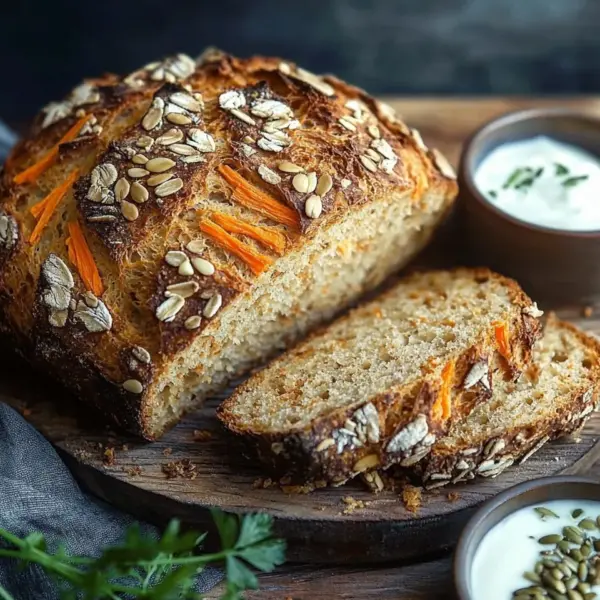 Dinkel Joghurt Brot mit Möhren - Rübli-Brot