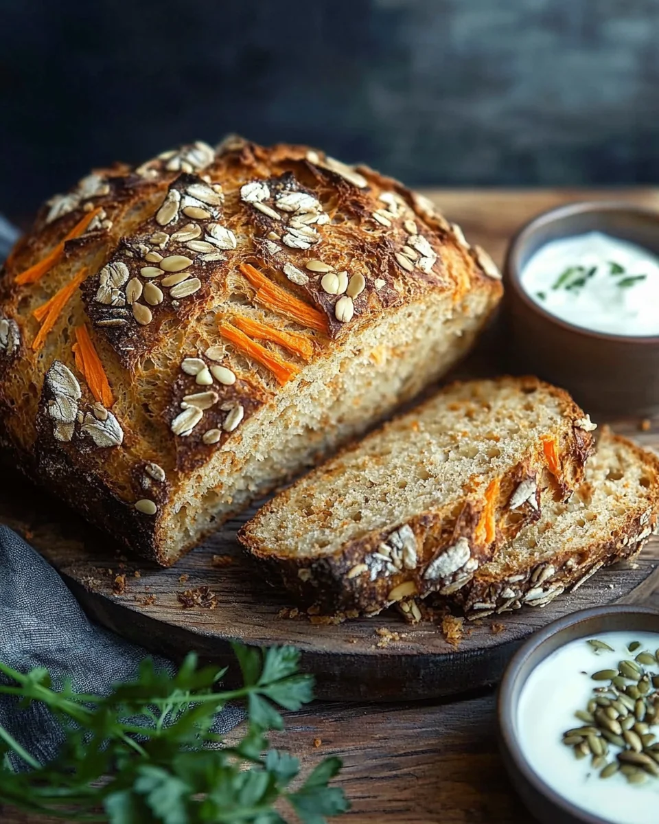 Dinkel Joghurt Brot mit Möhren - Rübli-Brot