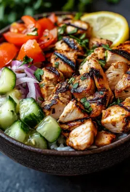 Döner-Bowl mit Hähnchen