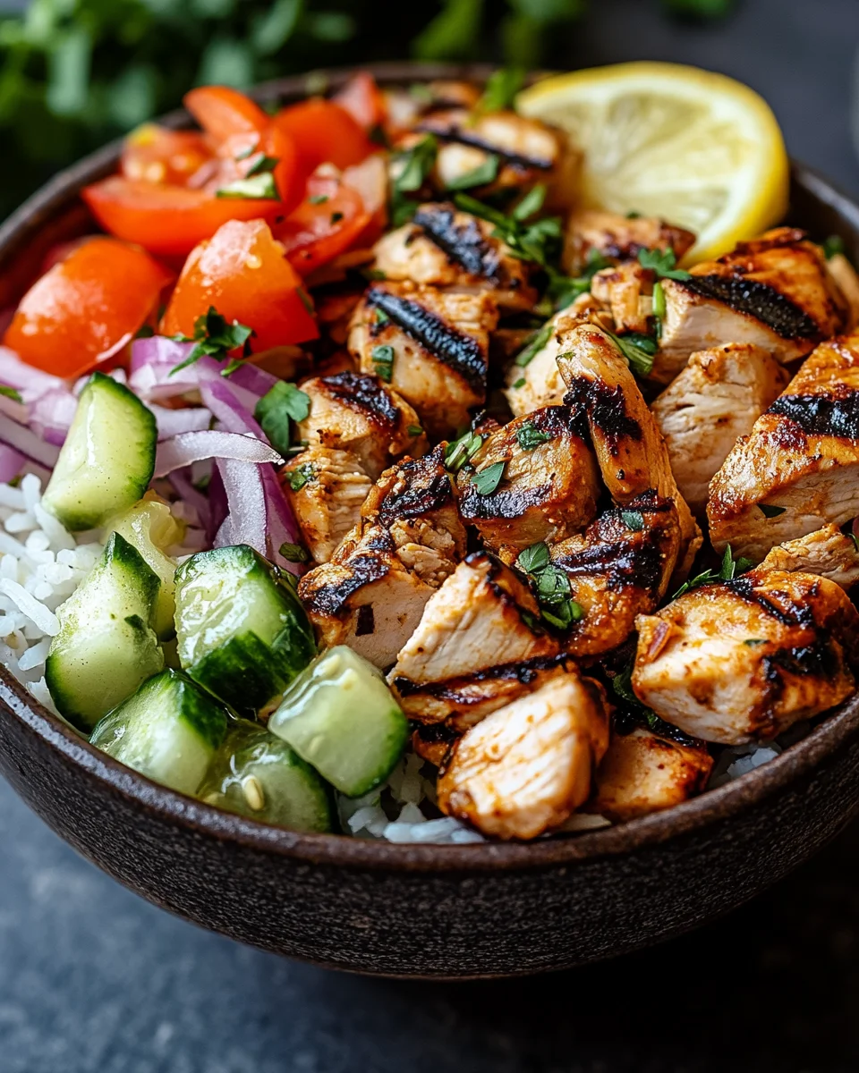 Döner-Bowl mit Hähnchen 39 Döner-Bowl mit Hähnchen