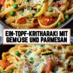 Ein-Topf-Kritharaki mit Gemüse und Parmesan 22 Pinterest Hidden Image