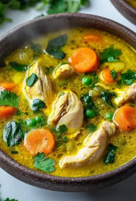 Entzündungshemmende Kurkuma-Hühnersuppe Rezept genießen! 27 Entzündungshemmende Kurkuma-Hühnersuppe Rezept genießen!