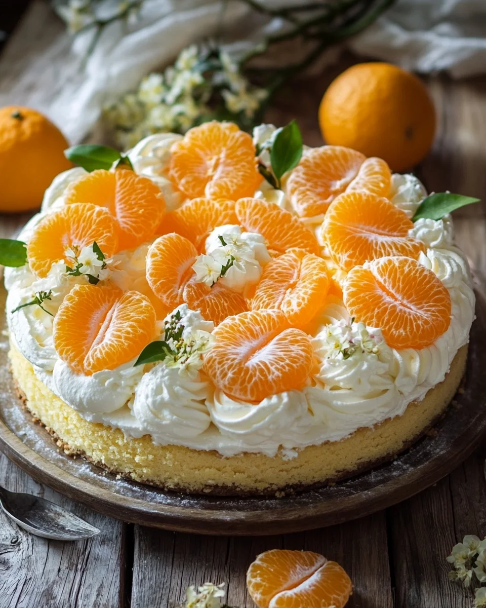Fantakuchen mit Mandarinen und Paradiescreme 20 Fantakuchen