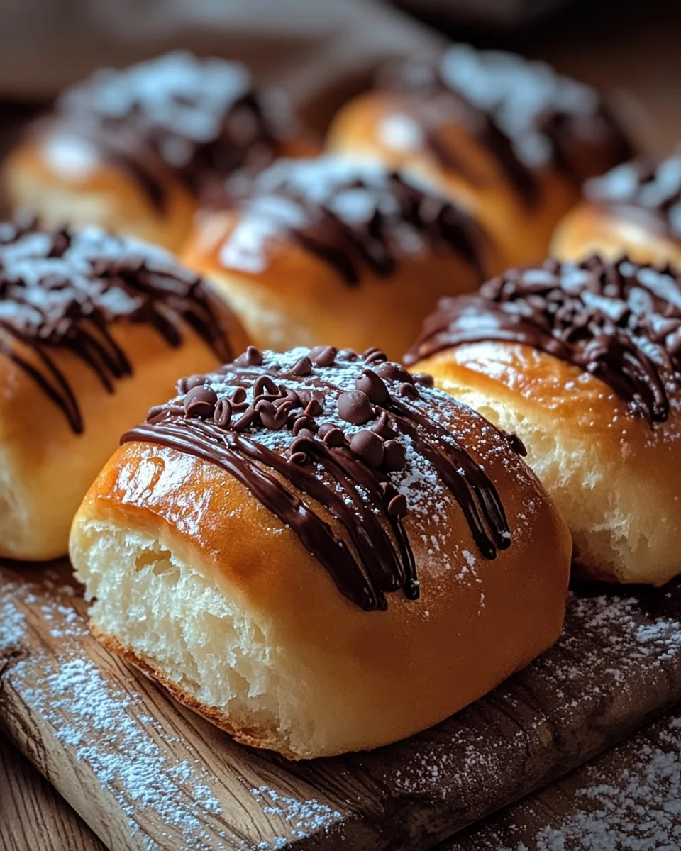 Fluffige Schokobrötchen