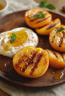 Gegrillte Pfirsiche mit Joghurt und Honig 20 Gegrillte Pfirsiche mit Joghurt und Honig