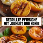 Gegrillte Pfirsiche mit Joghurt und Honig 13 Pinterest Hidden Image