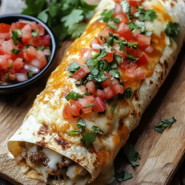 Gegrillter Käse-Burrito