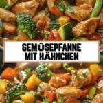 Gemüsepfanne mit Hähnchen 20 Pinterest Hidden Image