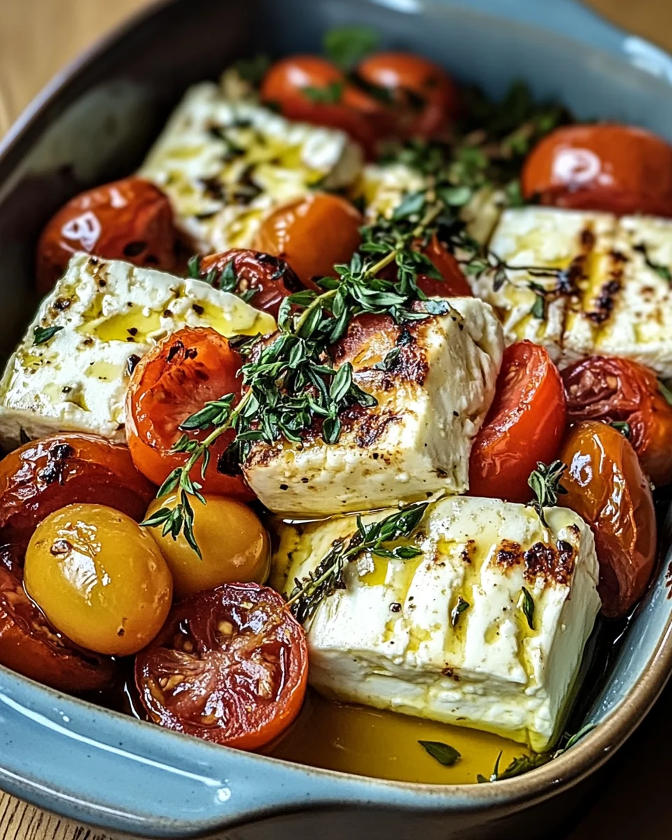 Griechischer Feta Auflauf mit Tomaten 25 Griechischer