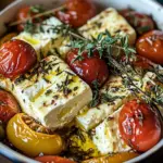 Griechischer Feta Auflauf mit Tomaten