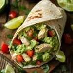 Guacamole Chicken Wraps