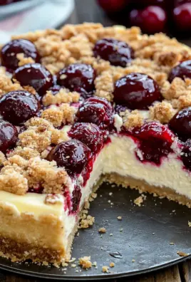 Käsekuchen mit Kirschen 5 Käsekuchen mit Kirschen