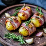 Kartoffeln im Speckmantel