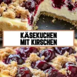 Käsekuchen mit Kirschen 17 Pinterest Hidden Image