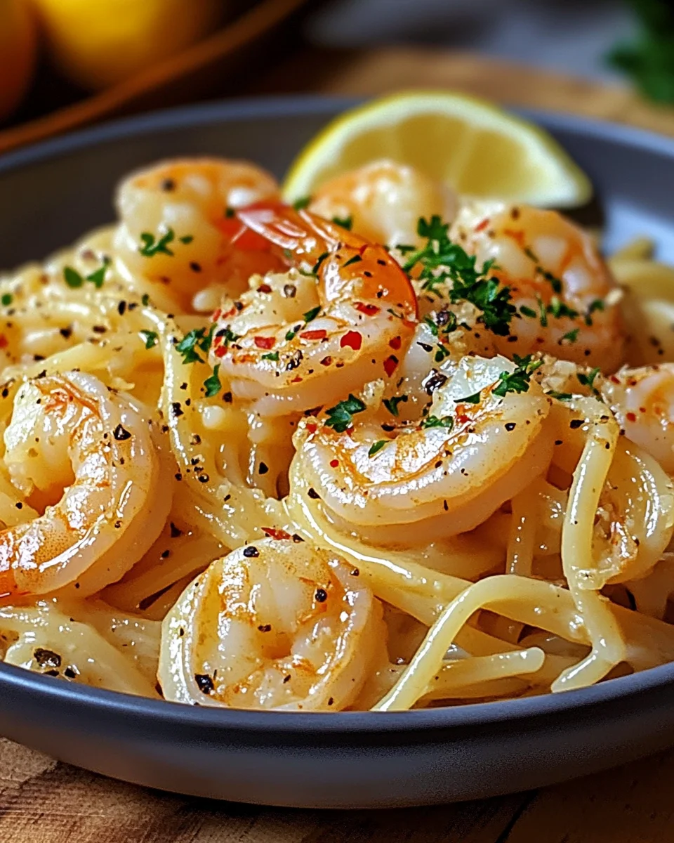 Knoblauch-Butter-Shrimp Pasta 18 Knoblauch-Butter-Shrimp