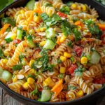 Limetten Crunch Nudelsalat