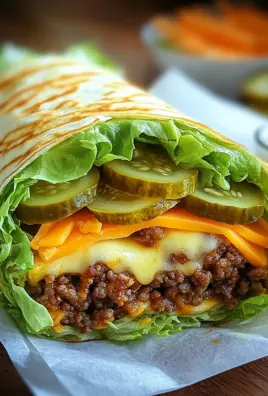 Low Carb Big Mac Rolle 31 Low Carb Big Mac Rolle