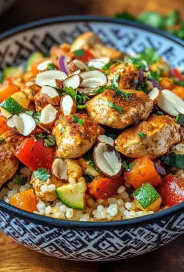 Marokkanische Hühner-Couscous-Schüssel 21 Marokkanische Hühner-Couscous-Schüssel