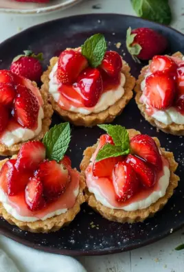 Mürbeteig Tartelettes mit Erdbeeren und Mascarponecreme 27 Mürbeteig Tartelettes mit Erdbeeren und Mascarponecreme