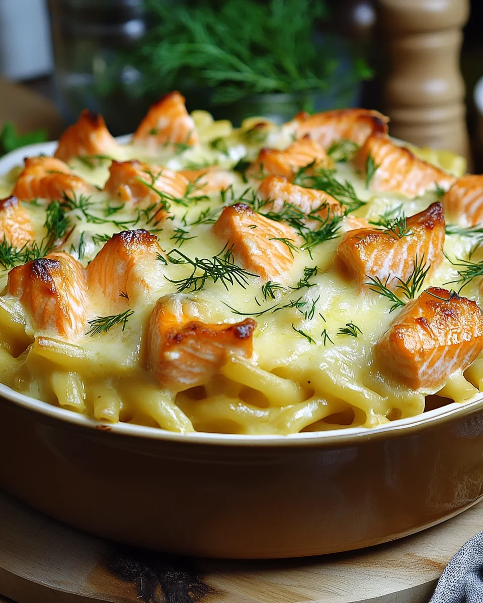 Homepage 6 Nudelauflauf mit Lachs und Sahne