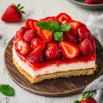 Omas Erdbeerkuchen mit Pudding