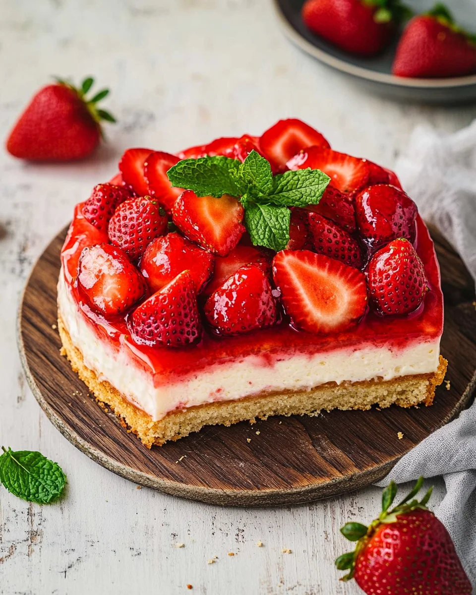 Omas Erdbeerkuchen mit Pudding 25 Omas Erdbeerkuchen mit Pudding