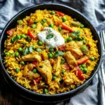 One Pot Curryreis mit H&auml;hnchenbrust