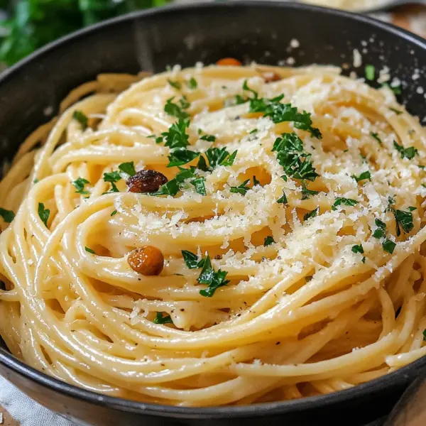 One Pot Knoblauch Käse Pasta