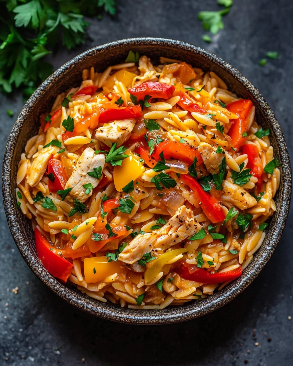 Orzo-Pfanne