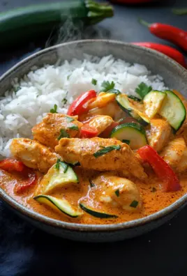Paprika-Zucchini-Rahm-Hähnchen 24 Paprika-Zucchini-Rahm-Hähnchen