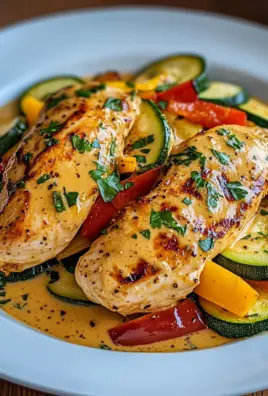 Paprika-Zucchini-Sahne-Hähnchen 27 Paprika-Zucchini-Sahne-Hähnchen