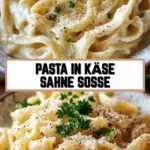 Pasta in Käse Sahne Soße 22 Pinterest Hidden Image