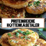 Proteinreiche Hüttenkäsetaler 14 Pinterest Hidden Image