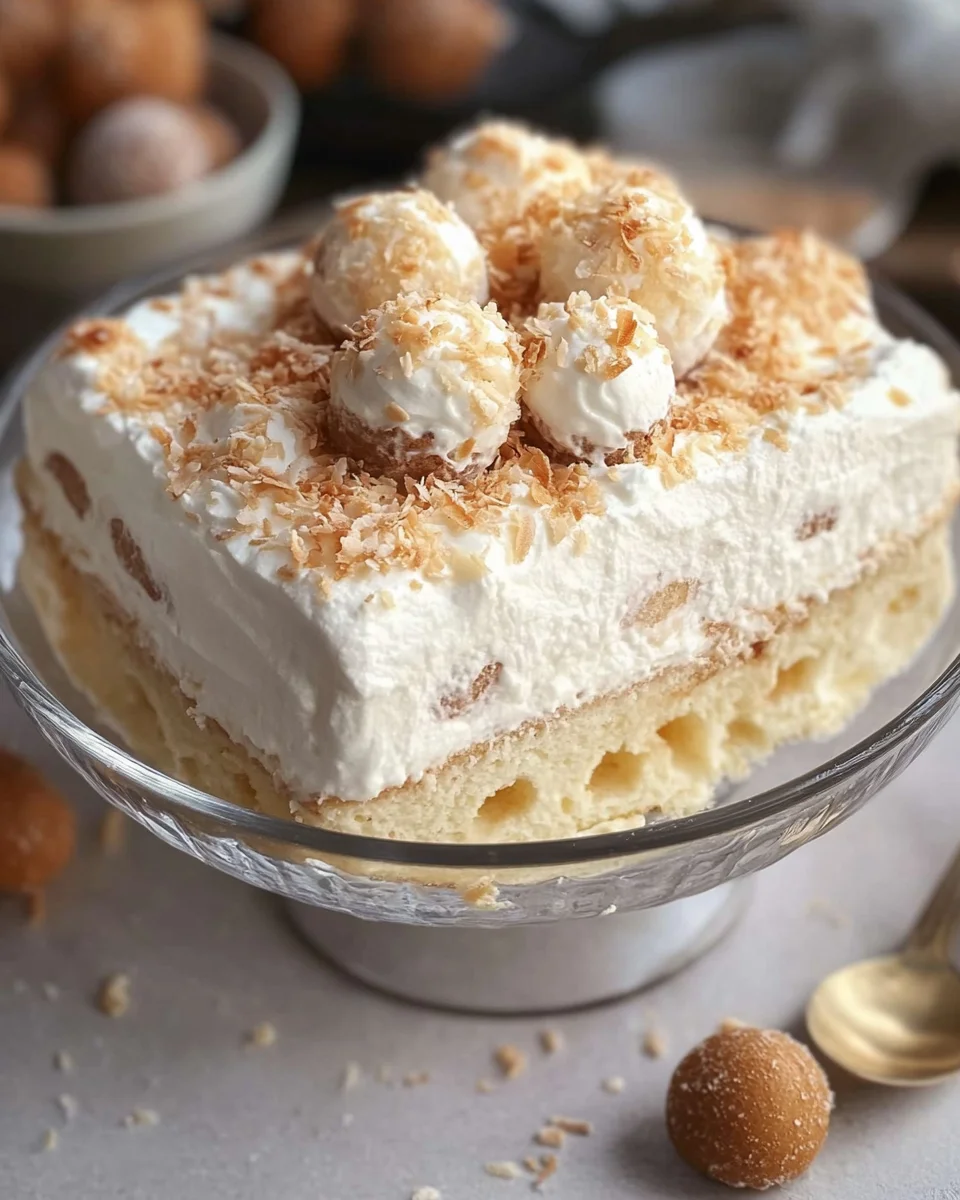 Raffaello Tiramisu schnell ohne Backen