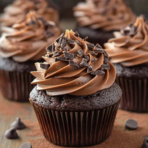 Saftige Schokoladen-Cupcakes